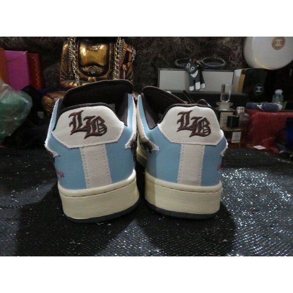 Lost Boys Dunks Tony Lows V3 Low Top Leather Trainers size 10.5 Limited Edition - Picture 5 of 12